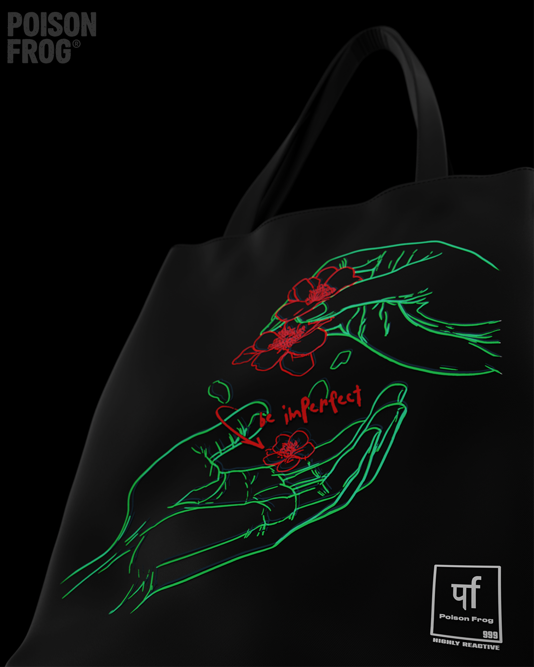 imPerfect Zipper Tote Bag