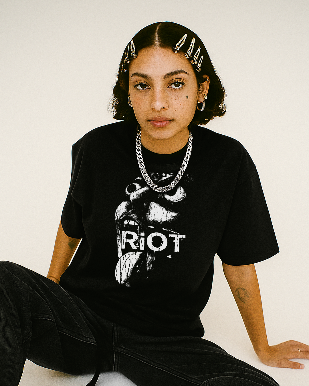 RIOT CLUB OVERSIZED TEE