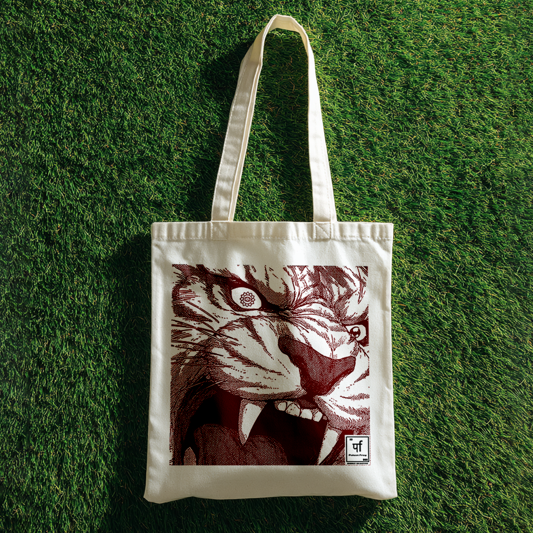 Untamed Zipper Tote Bag