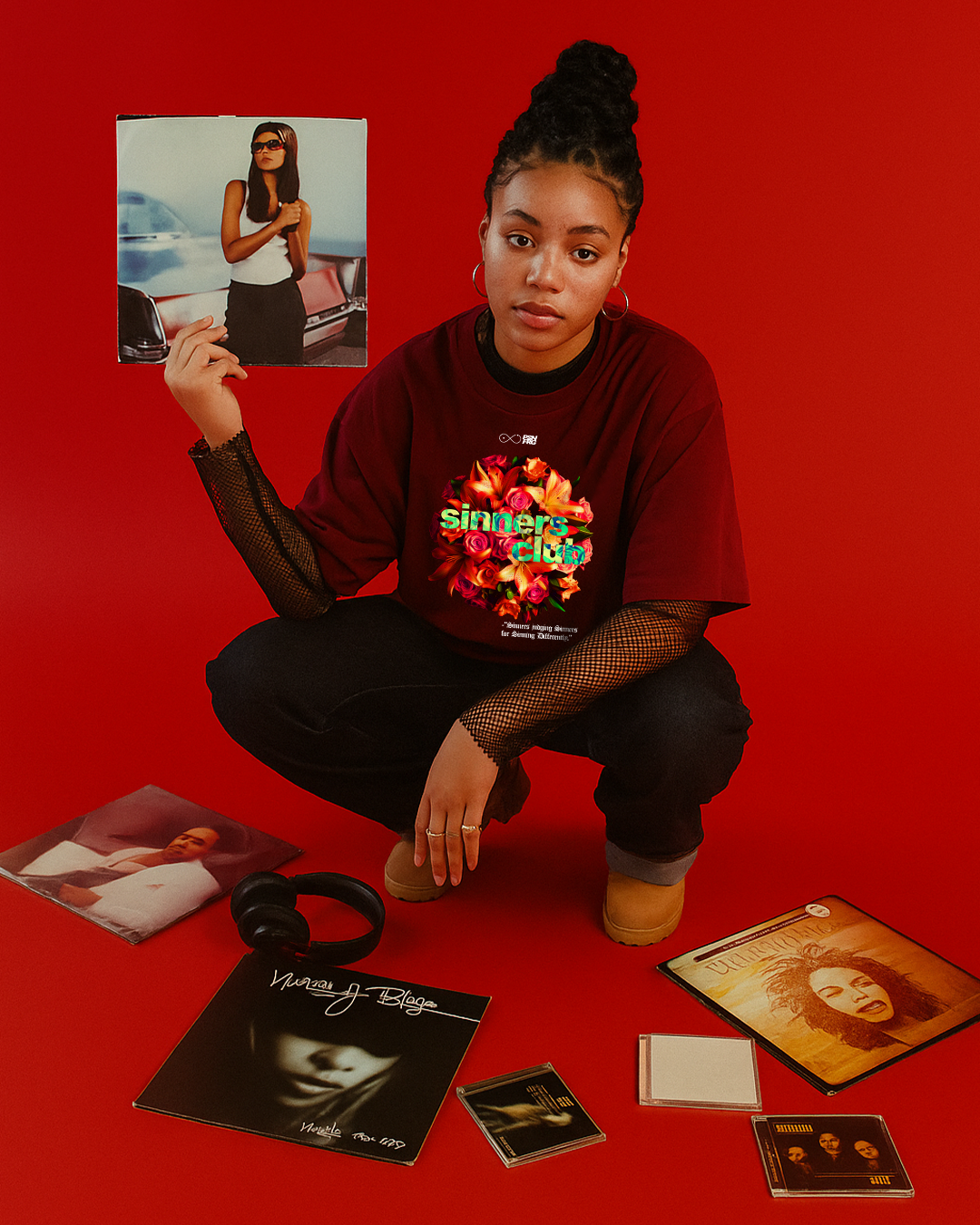 SINNERS CLUB OVERSIZED TEE