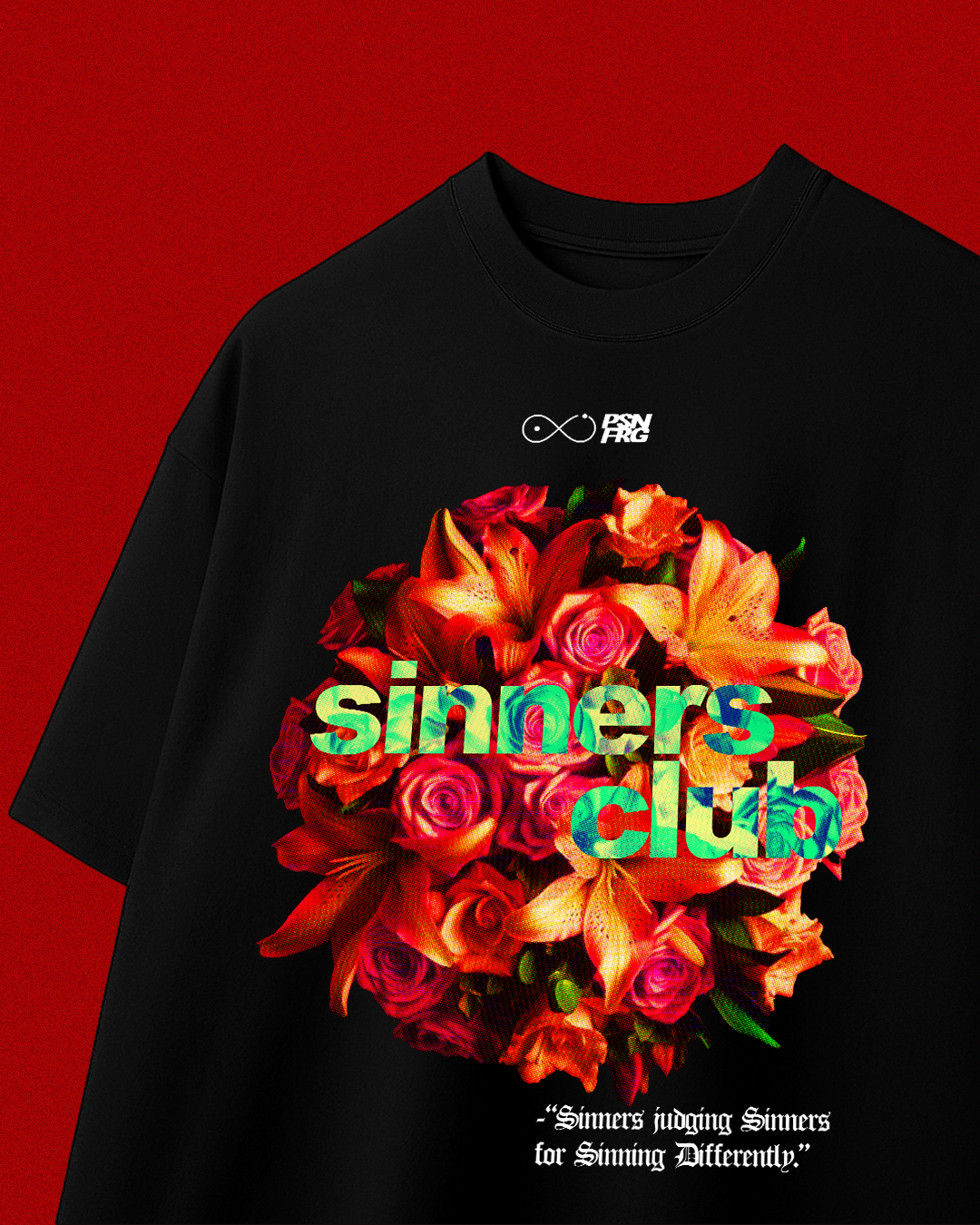 SINNERS CLUB OVERSIZED TEE