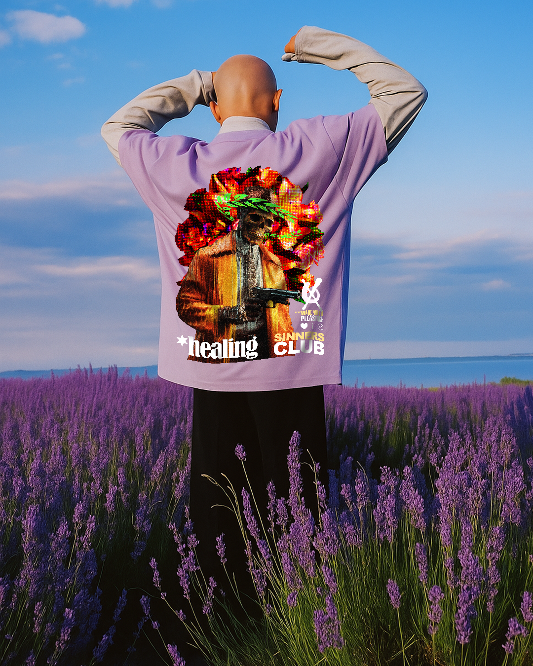 SINNERS CLUB OVERSIZED TEE