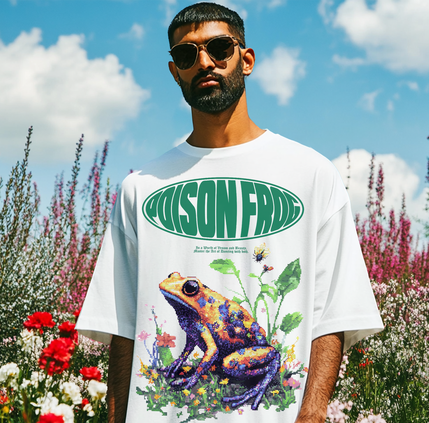 World Of Frog Oversized Tee