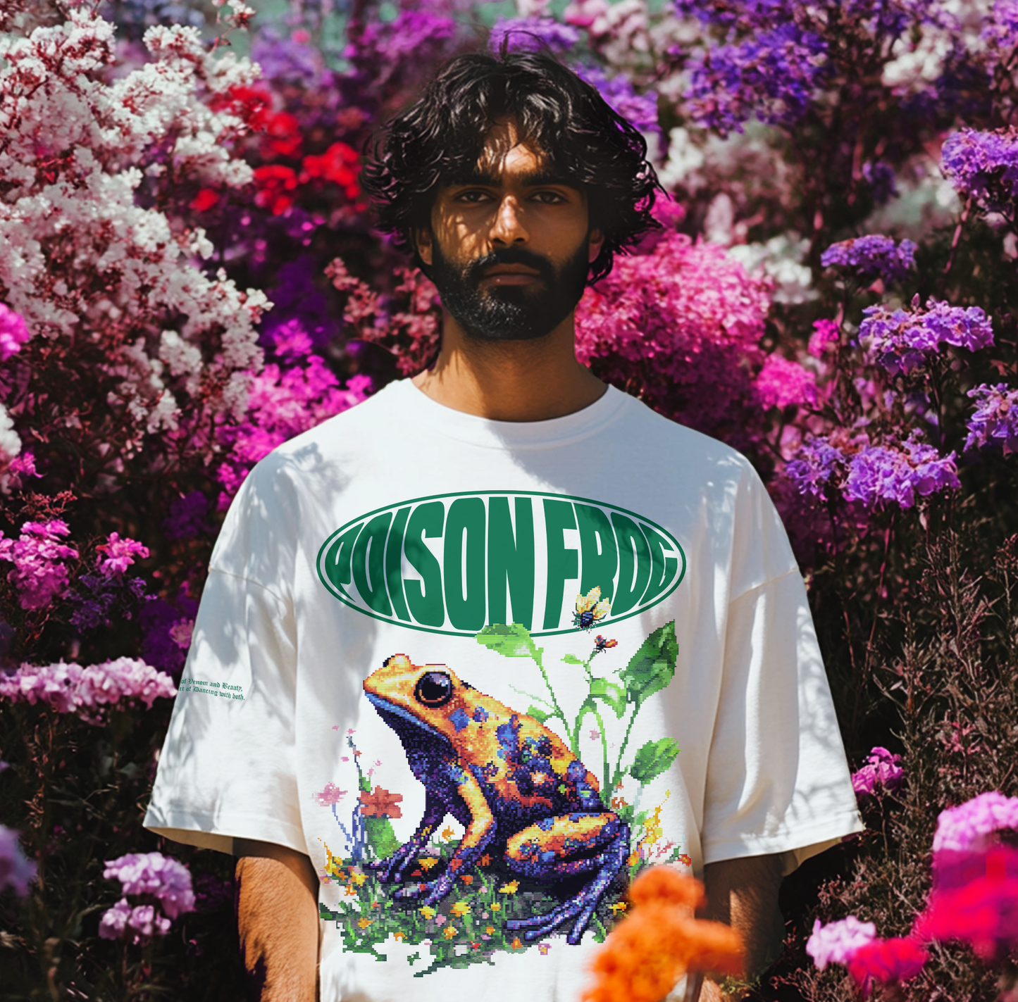 World Of Frog Oversized Tee