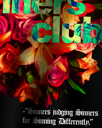 SINNERS CLUB OVERSIZED TEE